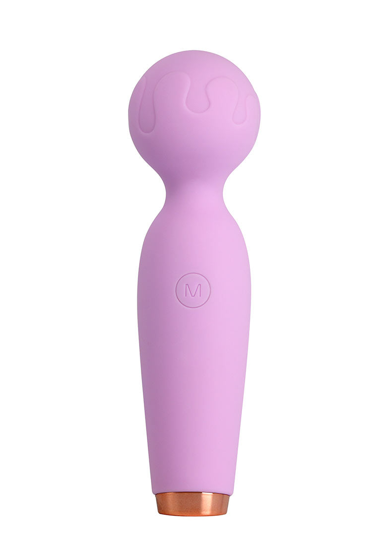 Compact Wand Women's Vibrator - Lavender