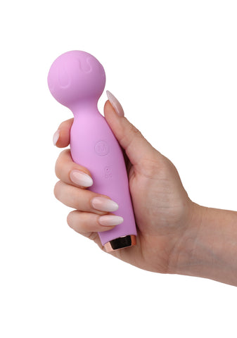 Compact Wand Women's Vibrator - Lavender